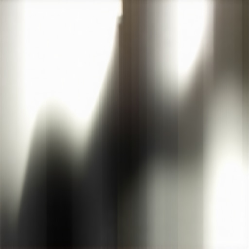 Close-up view of a high-gain projection screen material showing light reflection