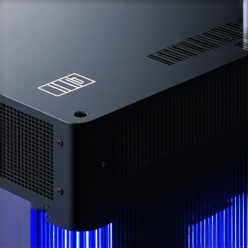 High-end cinema projector equipped with graphene heat dissipation plates for thermal management.