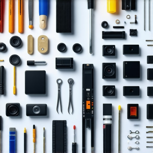Technician cleaning and inspecting cinema gear with precise tools.