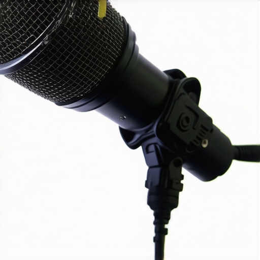 An audio engineer adjusting microphone gain on a recording interface.