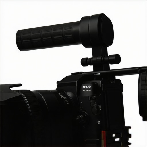 Professional Camera Support System A high-quality, vibration-damped camera support rig used in professional filmmaking.
