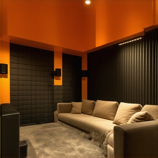 The Best Sound Dampening Materials for a Home Cinema Booth