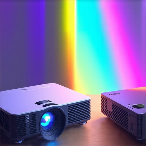 The Real Difference Between Laser and Lamp Projectors for Color Depth